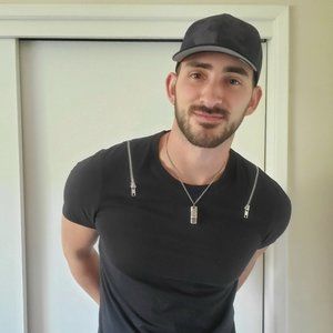 Black Zipper Tee - Guess